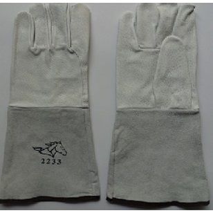 Găng tay da loại dài - da lộn mềm Việt Nam 
