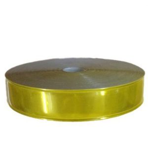 Dây Phản Quang Nhựa 2.5 Cm Vàng - BHK0014 