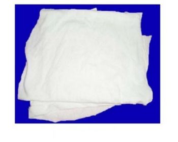 Giẻ lau cotton màu trắng loại to - BHK0032 chất lượng cao