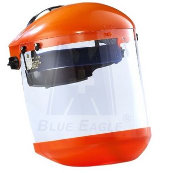 Mũ bảo hộ bảo vệ mặt màu cam MKH0001